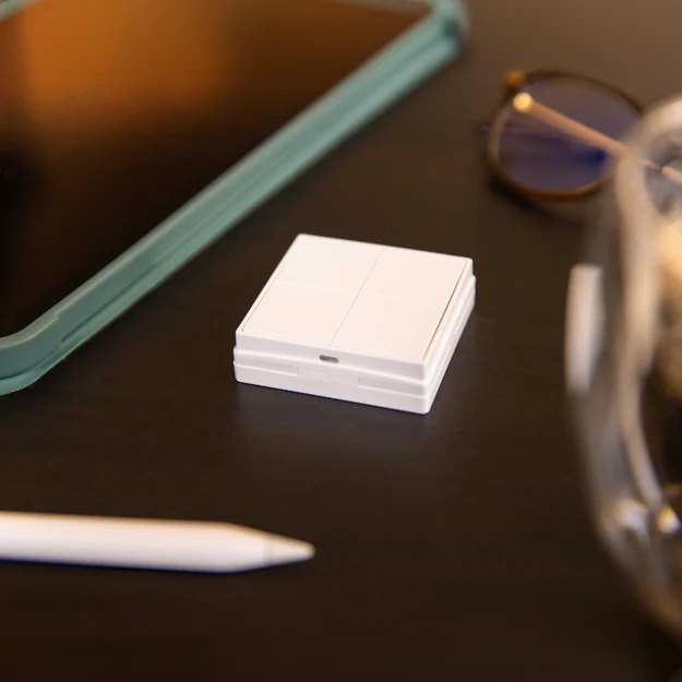 Shelly BLU Wall Switch 4  (Stand Alone) - Image 4