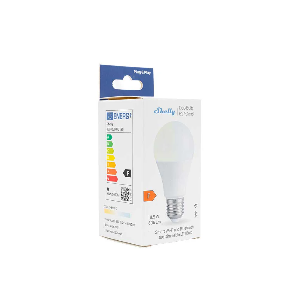 Shelly Duo Bulb E27 Gen3 - Image 6