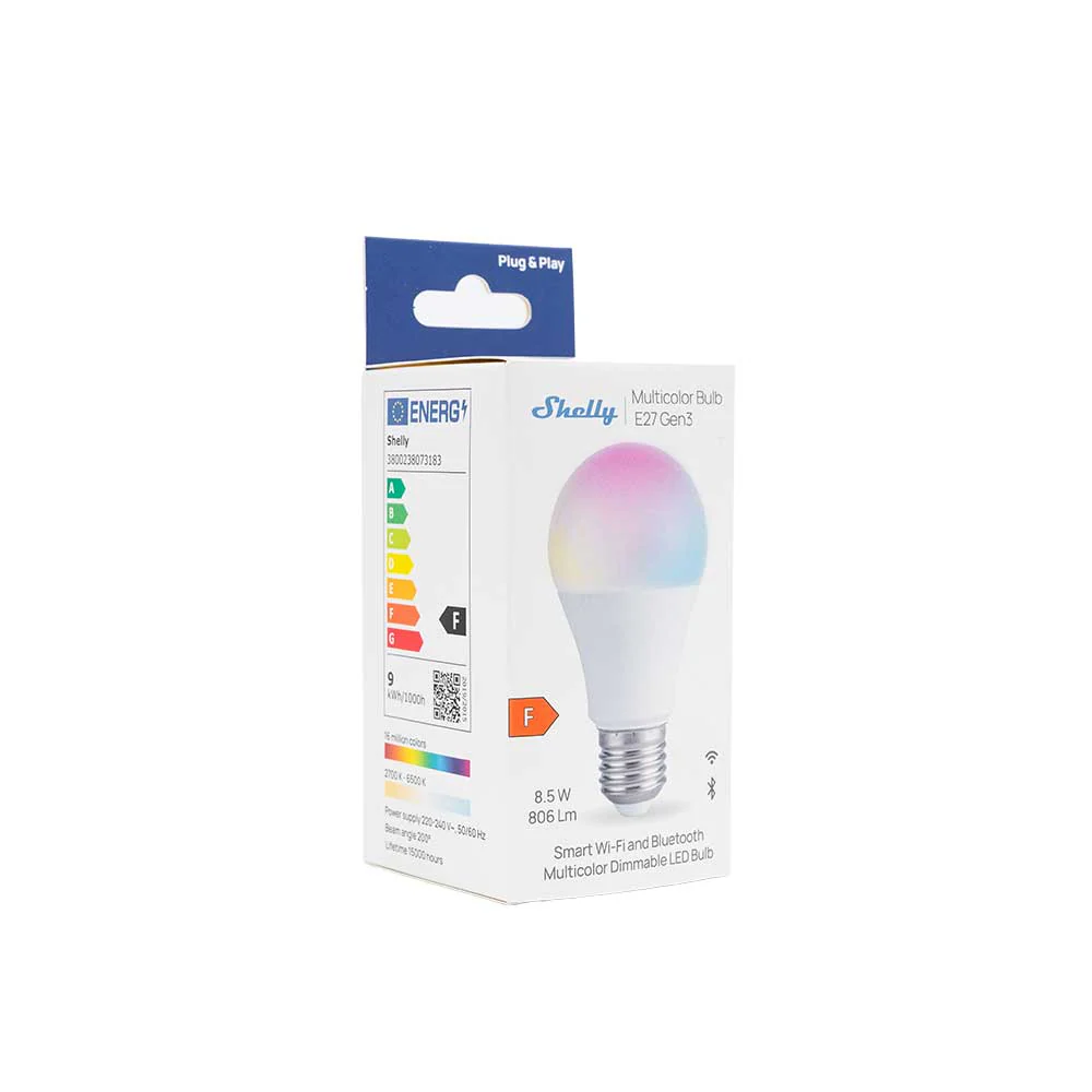 Shelly Multicolor Bulb E27 Gen3 - Image 5