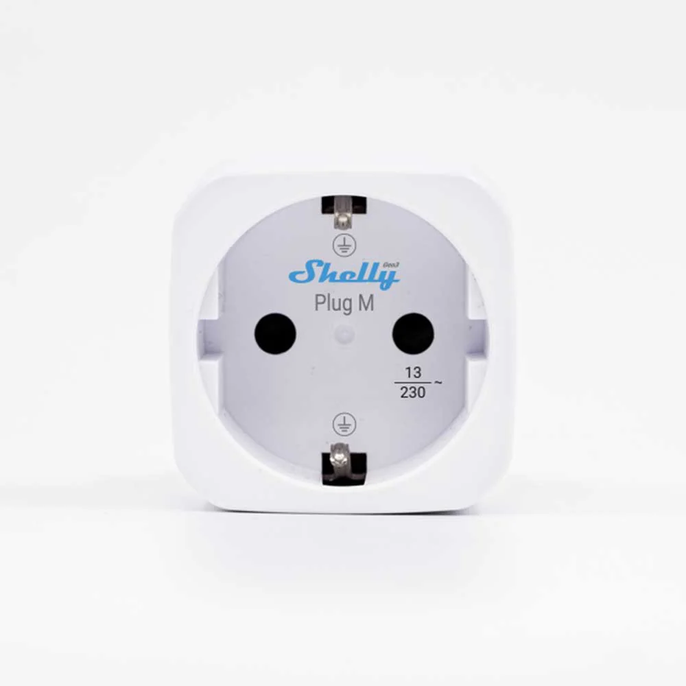 Shelly Plug M Gen3 White 2-pack - Image 2