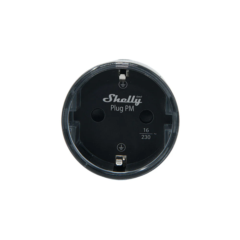 Shelly Plug PM Gen3 Black - Image 2