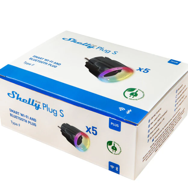 Shelly Plus Plug S Black x5 - Image 5