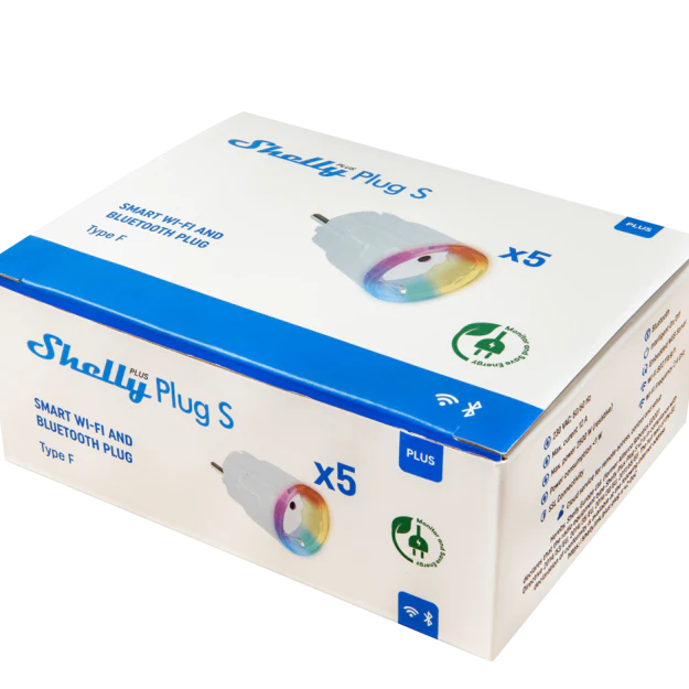 Shelly Plus Plug S White x5 - Image 5