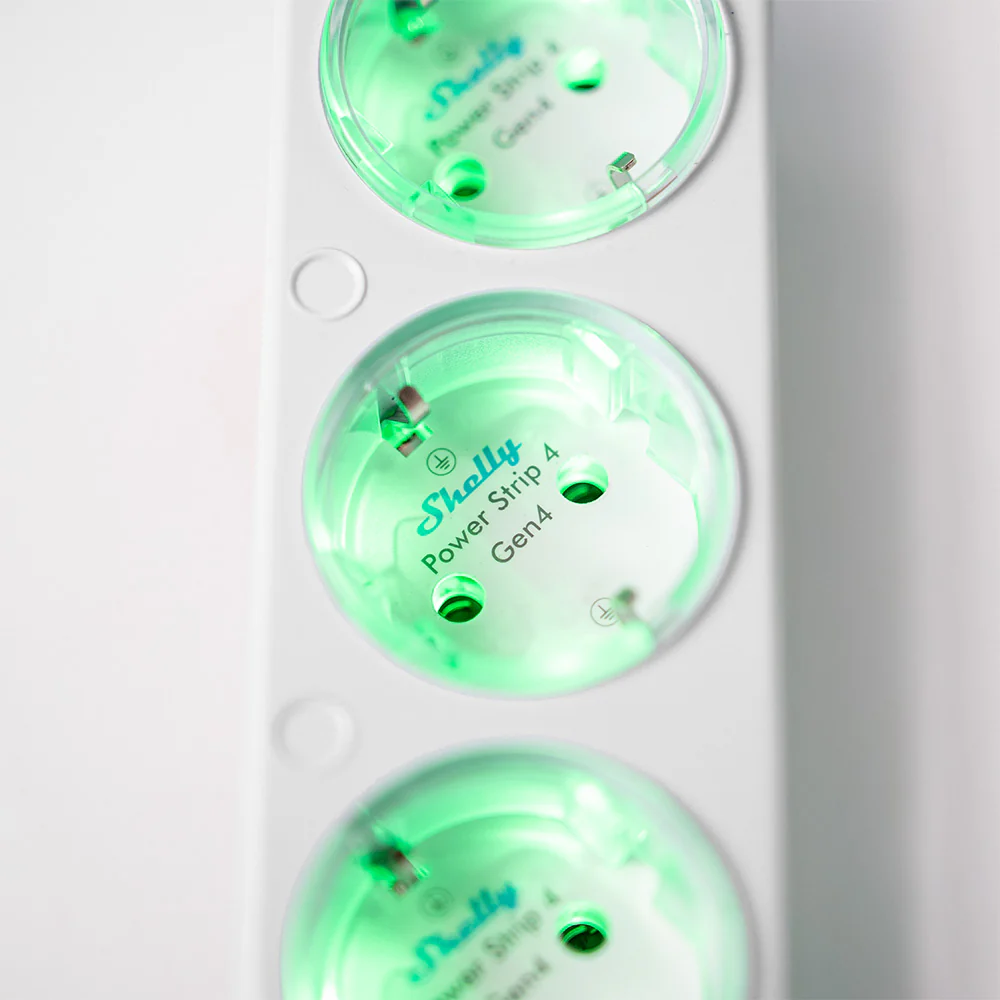 Shelly Power Strip 4 Gen4 White - Image 3