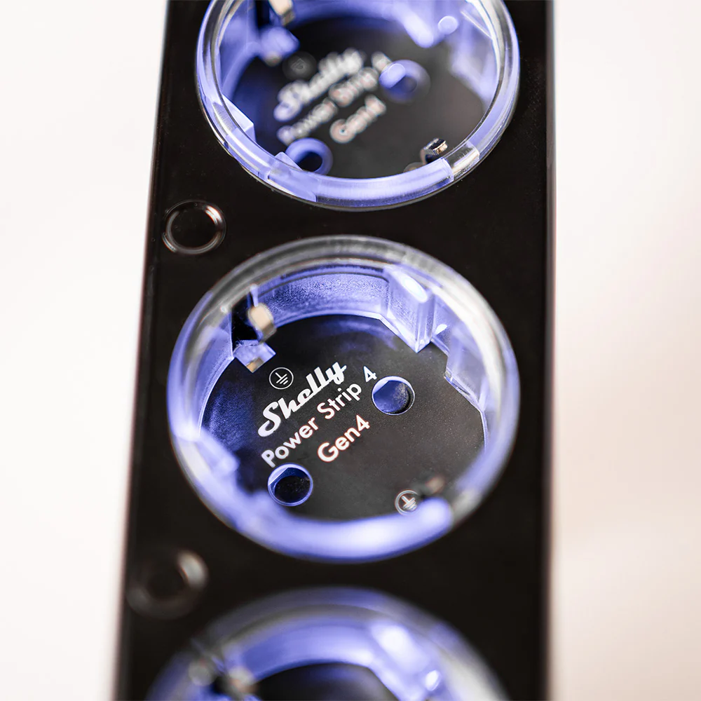 Shelly Power Strip 4 Gen4 Black - Image 3