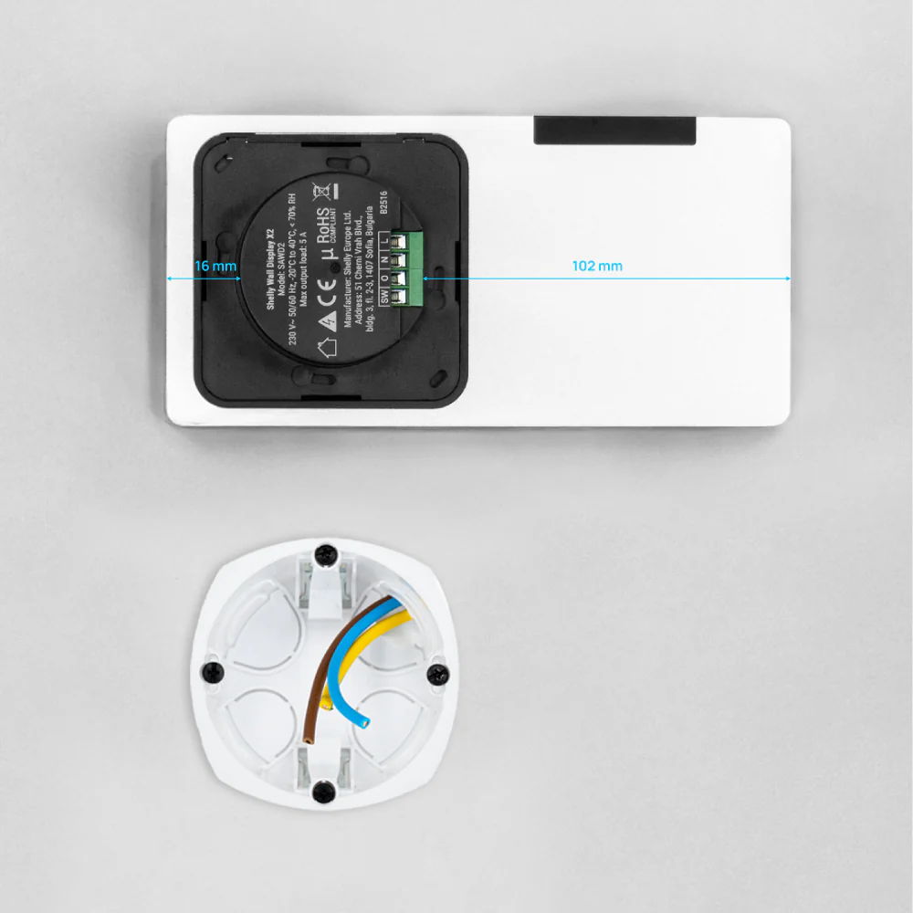 Shelly Wall Display X2(BL)+BLU HT(black) - Image 5