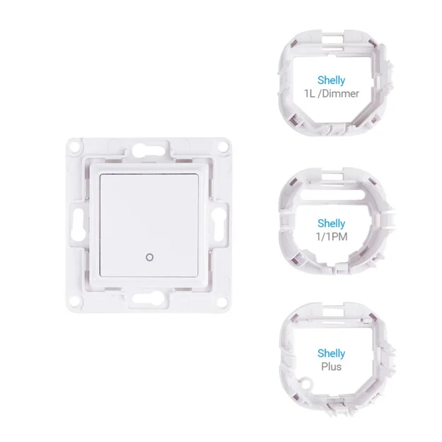 Shelly Wall Switch with 1 Button White - Image 2