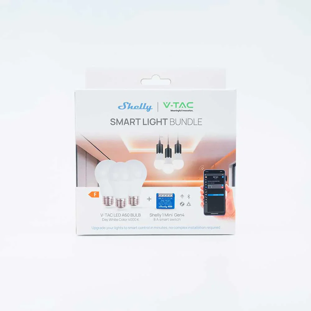 3x V-TAC 1900 4000K + Shelly 1 Mini Gen4 - Image 4